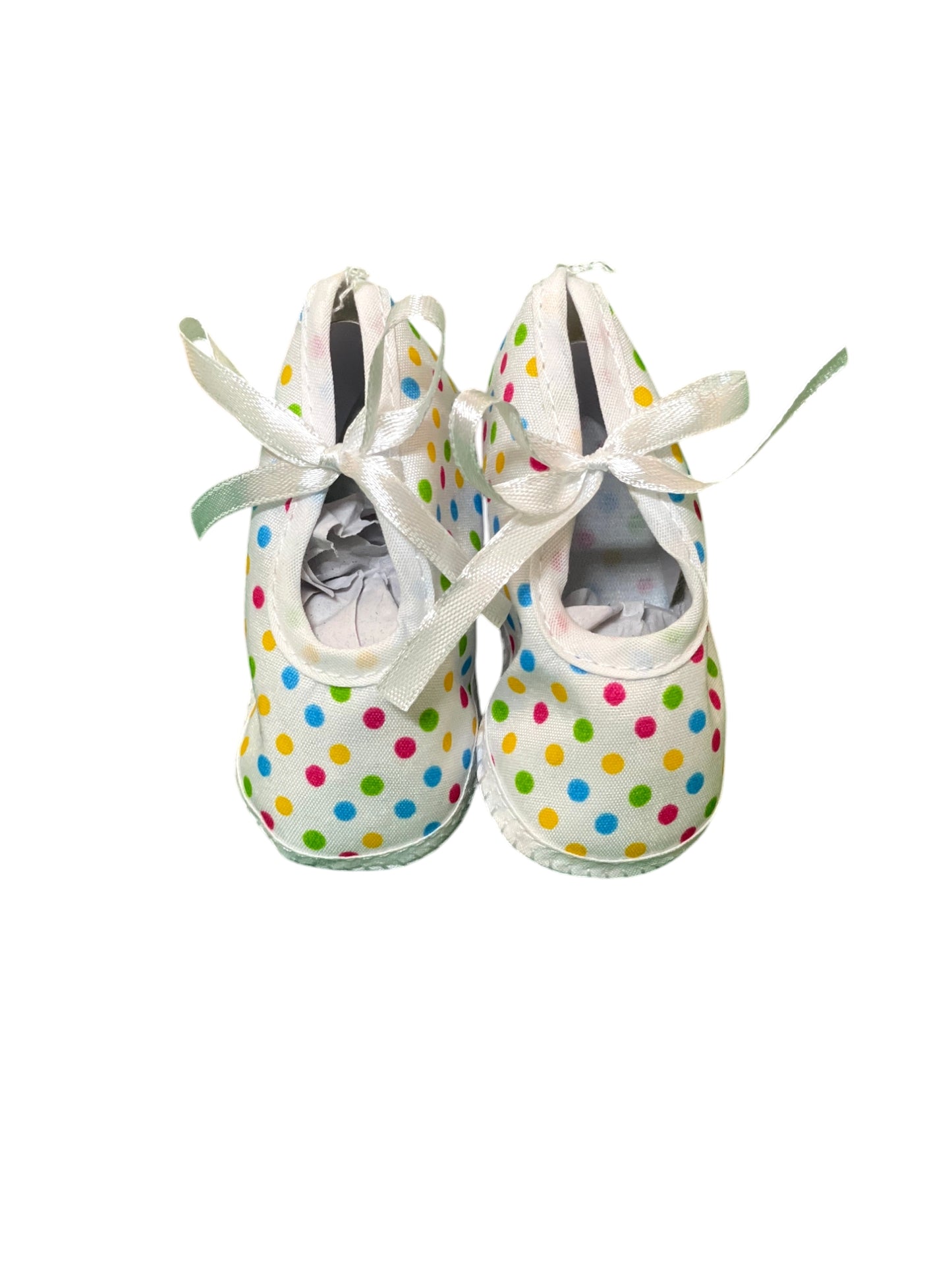 Newborn Baby Bootie Polka Dots – Soft, Stylish & Perfect for Tiny Feet